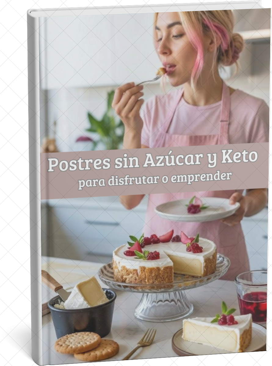 POSTRES KETO Y SIN AZÚCAR